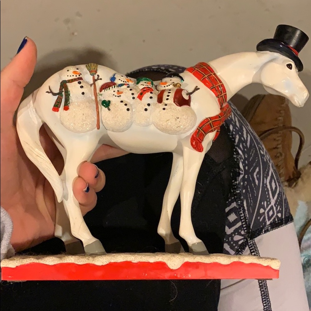 Frosty painted pony